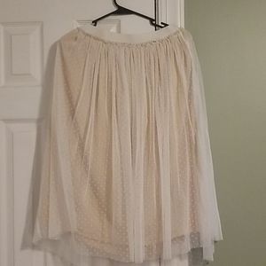 Tulle skirt